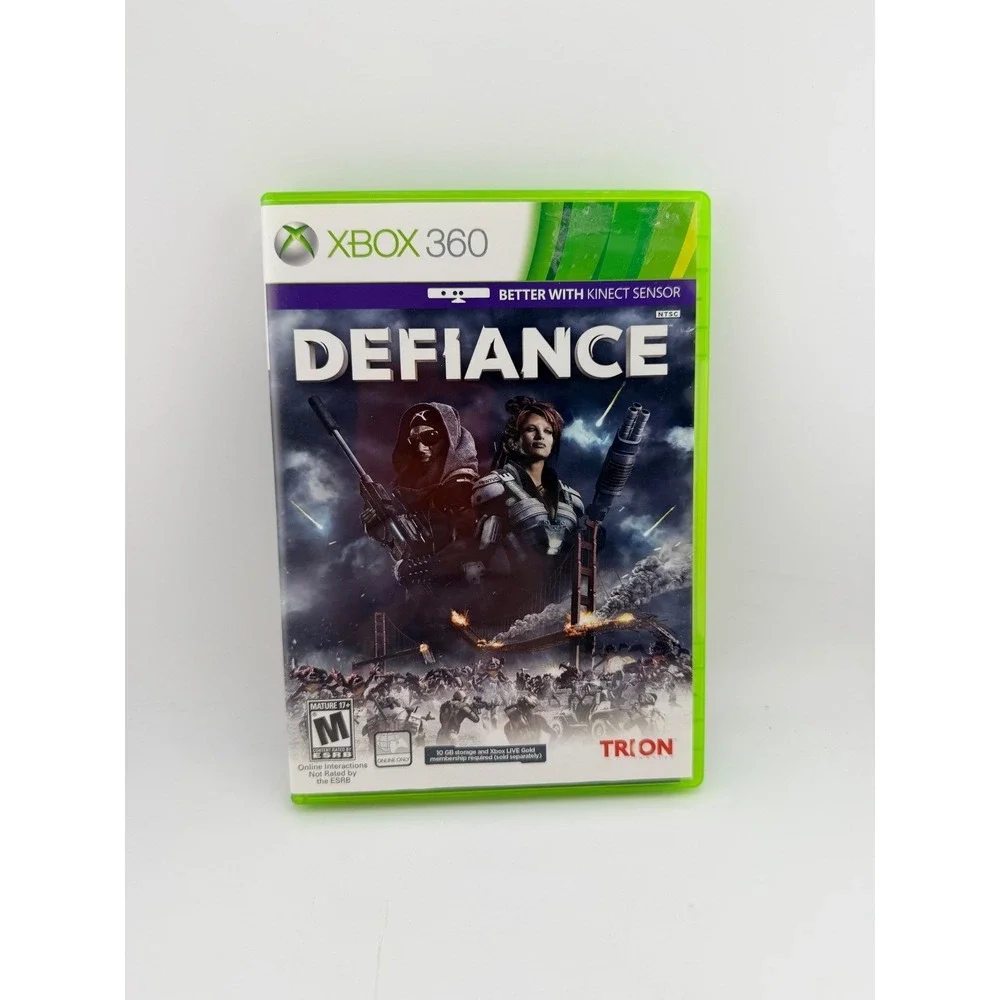Defiance Microsoft Xbox 360 Game Trion Worlds Sci-Fi Shooter CIB NTSC 2013